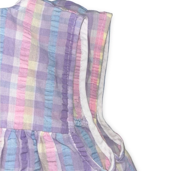 Vintage Samara Plaid Spring Dress Size 6/6X - Picture 4 of 6